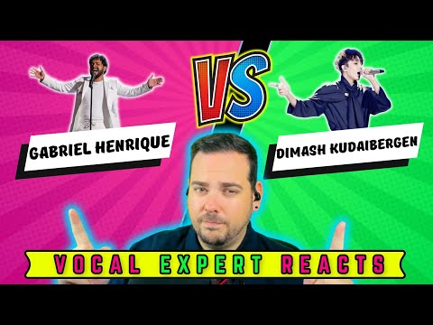DIMASH VS GABRIEL HENRIQUE | THE ULTIMATE BATTLE! | Vocal Expert REACTS! #firsttimereaction