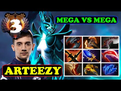 ARTEEZY PHANTOM ASSASSIN MEGA CREEPS VS MEGA CREEPS MOST INTENSE GAME |  DOTA2ORBS