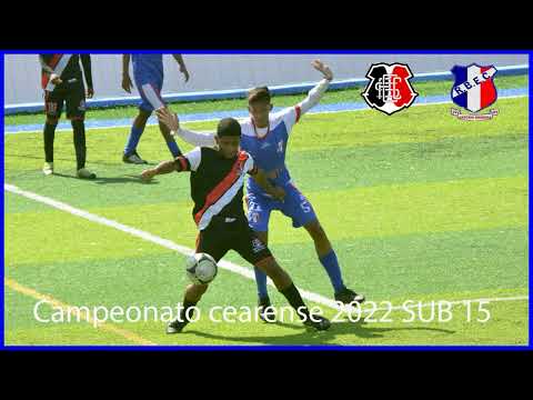 Campeonato cearense 2022 Sub 15   Santa Cruz 2x1 Rio Branco