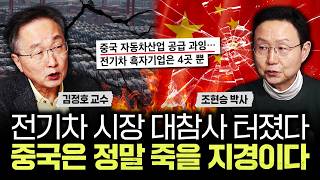 전기차 시장 대참사 터졌다 중국은 정말 죽을 지경이다 | 조현승 박사 2부