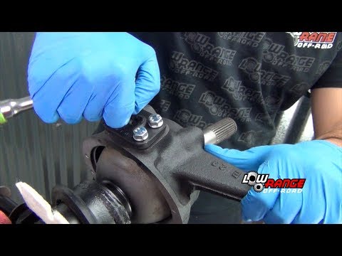 How to Rebuild a Samurai Solid Front Axle (Part 5) Installing Differential, Axle & Knuckle