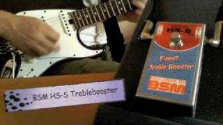 Video thumbnail for BSM HS-S Treble Booster by Brett Kingman