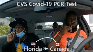Covid-19 PCR Test ▪ Florida to Canada ▪ Winter 2022