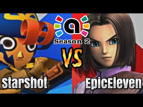 Smash Ultimate Amiibo: StarShot (Mii Gunner) vs EpicEleven (Hero) | AFL - S2