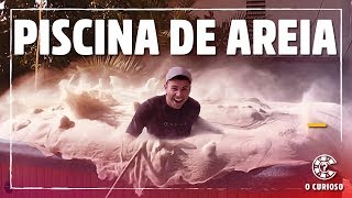 Piscina de AREIA LÍQUIDA da NASA