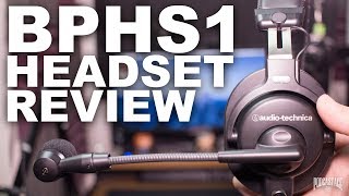 Video thumbnail for Audio-Technica BPHS1 Headset Review / Test by Podcastage