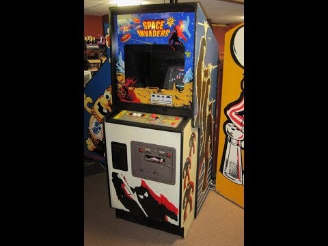 Arcade Cabinet Classic Gameplay Space Invaders 1978