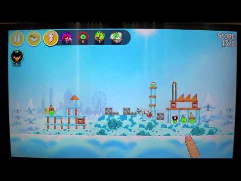 Ipad Iphone Angry Birds On finn ice seasons level review