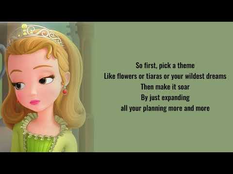 Amber - Bigger is better Lyrics (Sofia the First "Tea for Too Many")