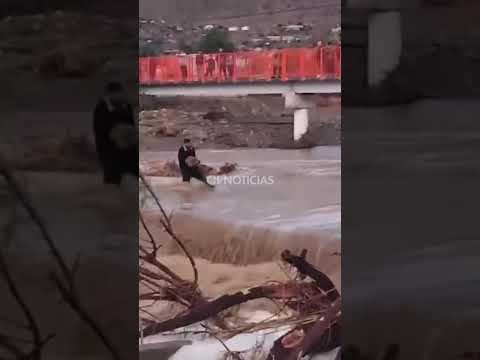 Hombre en estado de ebriedad intentó cruzar estero y fue arrastrado por la corriente en Punitaqui