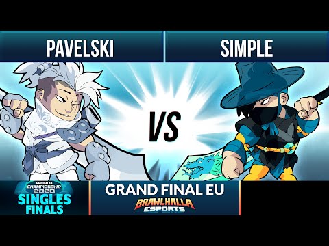 Pavelski vs Simple - Grand Final - Brawlhalla World Championship 2020 - 1v1 EU