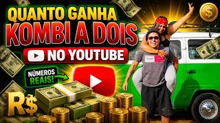 QUANTO GANHA O CANAL KOMBI A DOIS ? | GANHOS REAIS 2026