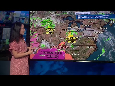 Saturday Forecast Update - August 5th, 2023