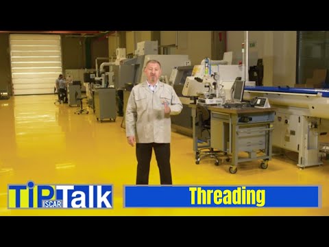 ISCAR TIP TALK - Chip Control and Formation in Threading [Threading]