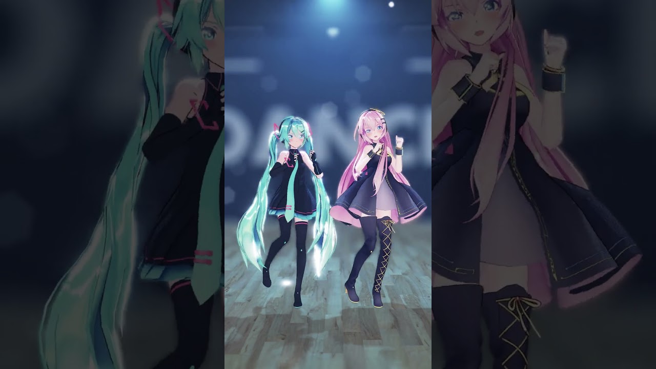 【MMD】愛包ダンスホール/Sour式初音ミク,巡音ルカ #shorts