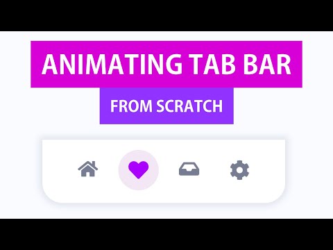 Animating Tab Bar | HTML CSS JS Tutorial