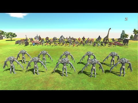 10 SCOURGE VS 3X FACTION - Animal Revolt Battle Simulator