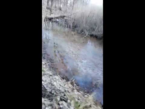 Lakvatten vid Gullberna soptipp