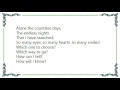 Johnny Mathis - So Many Stars Lyrics