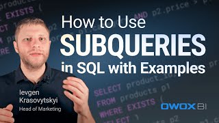Download the video "How to Use SUBQUERIES in SQL with Examples"