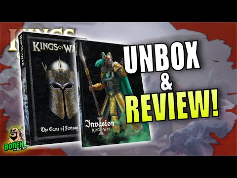Kings of War NEW Campaign & Rulebook UNBOXING & REVIEW