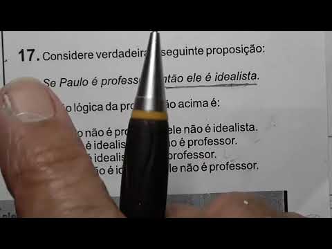 RACIOCÍNIO LÓGICO   Negação de Proposição - Agora Entendi!