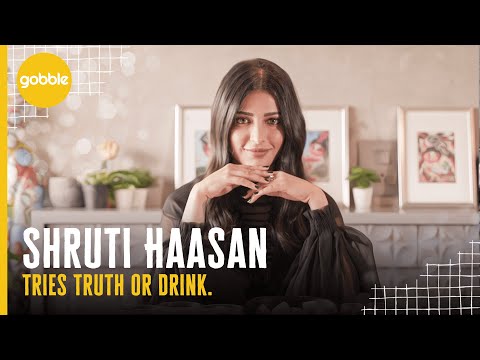 Shruti Haasan Takes This Gobble Challenge | Ice Creams or Disgusting Shots? | Gobble