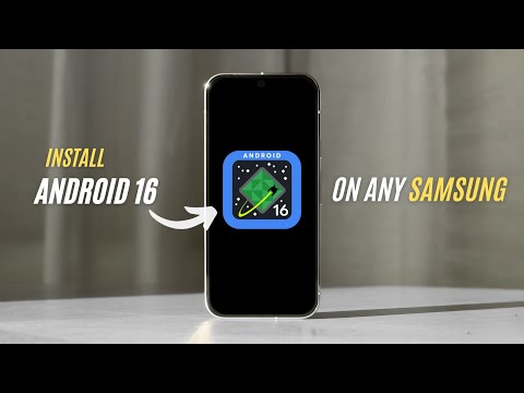 Install android 16 on ANY Samsung phone | Android 16 GSI on Samsung — No Root Needed!