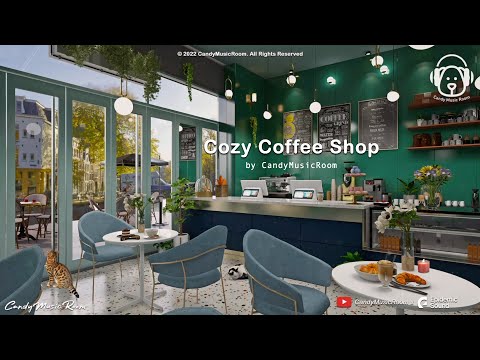 Cozy Coffee Shop Ambient & Cafe Jazz Music - Cafe Sound, Coffee Shop ASMR, Coffee Shop Playlist