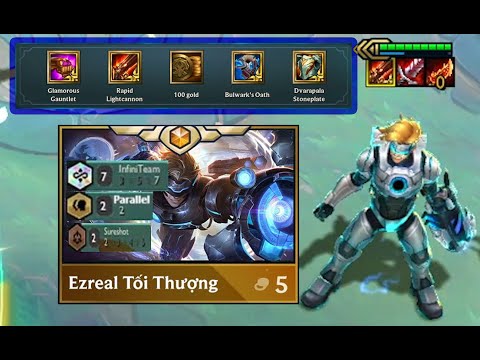 3 Star Ultimate Ezreal ⭐⭐⭐ is SO AMAZING! My first game of Set 8.5 ft. 6 Underground