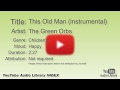 This Old Man Instrumental The Green Orbs Children S Happy YouTube Audio Library BGM