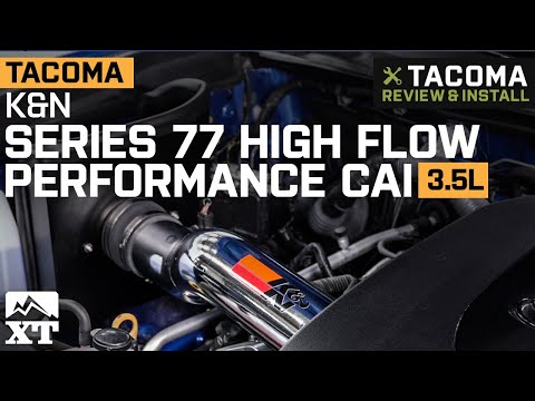 Tacoma K&N Series 77 High Flow Performance Cold Air Intake (2016-2019 3.5L) Review & Install