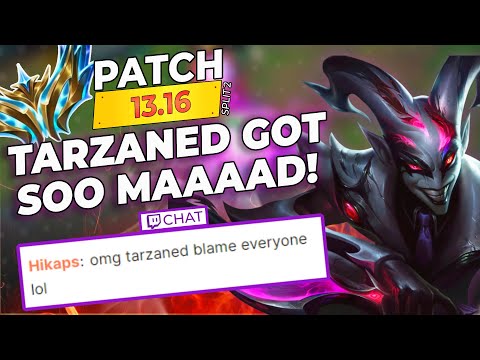 PATCH 13.16 | I MADE TARZANED RAGE - BACK TO CHALLENGER RANK 1 SHACO