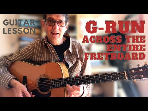 The G Run - Across The Entire Fretboard | Bluegrass Guitar Lesson