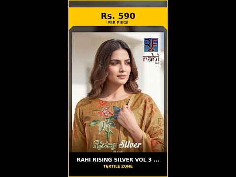 Rahi Rising Silver Vol 3 Stitched Suits – product video thumbnail