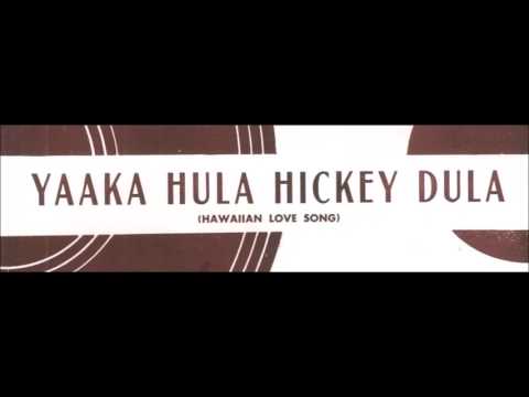 "Yaaka Hula Hickey Dula" Irving Kaufman late in life GREAT SOUND Thesaurus Orthacoustic
