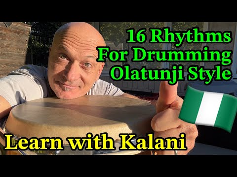 Olatunji Drumming Patterns