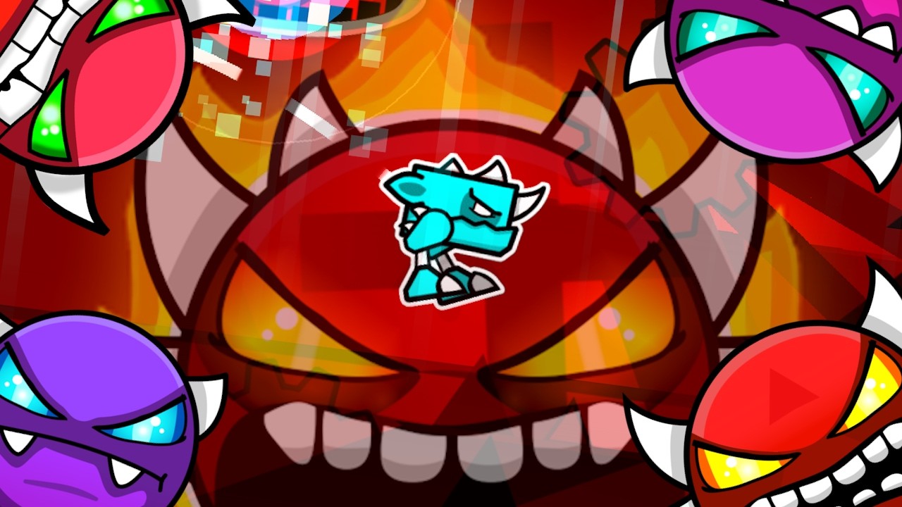 Beating The Easiest and Hardest of EACH DEMON DIFFICULTY!