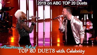 Ryan Hammond &amp; Cynthia Erivo Duet “Hold on I&#39;m Comin&#39;”  | American Idol 2019 TOP 20 Celebrity Duets
