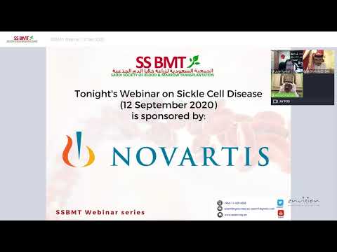 SSBMT Webinar Series - How I Treat Sickle Cell Disease with recurrent VOCs - 12 September