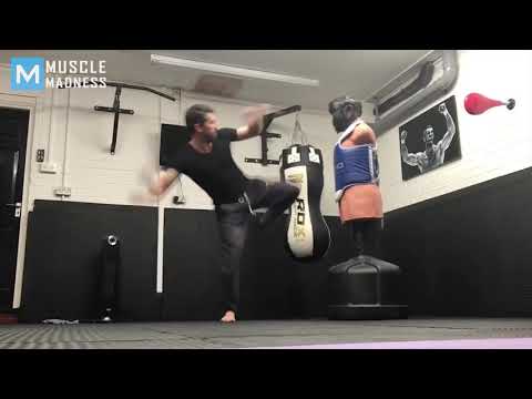 Scott Adkins SUPER KICKS   Muscle Madness