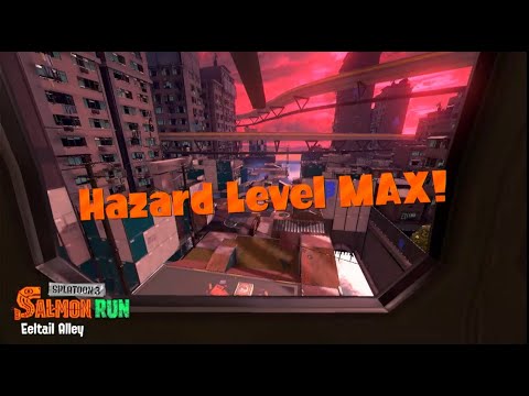 Splatoon 3 Big Run Eeltail Alley Hazard Level Max