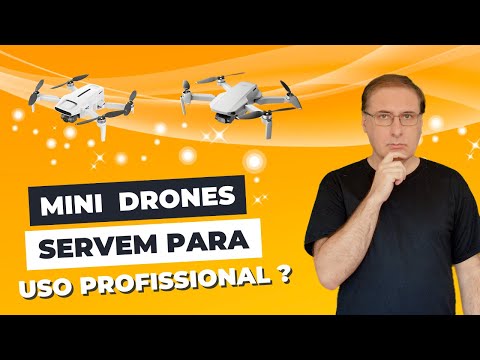 Mini Drones servem para uso Profissional?