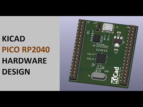 Raspberry Pi Pico PCB Design in KiCad | Full Tutorial