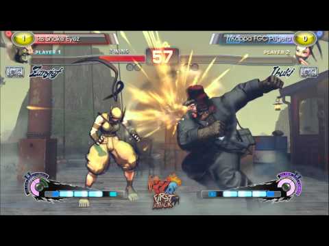 First Attack 2015 Ultra Street Fighter IV Top 8 Match 9 - Losers Final