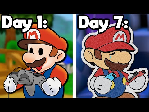 Can I 100% Every Paper Mario Game in 1 Week?