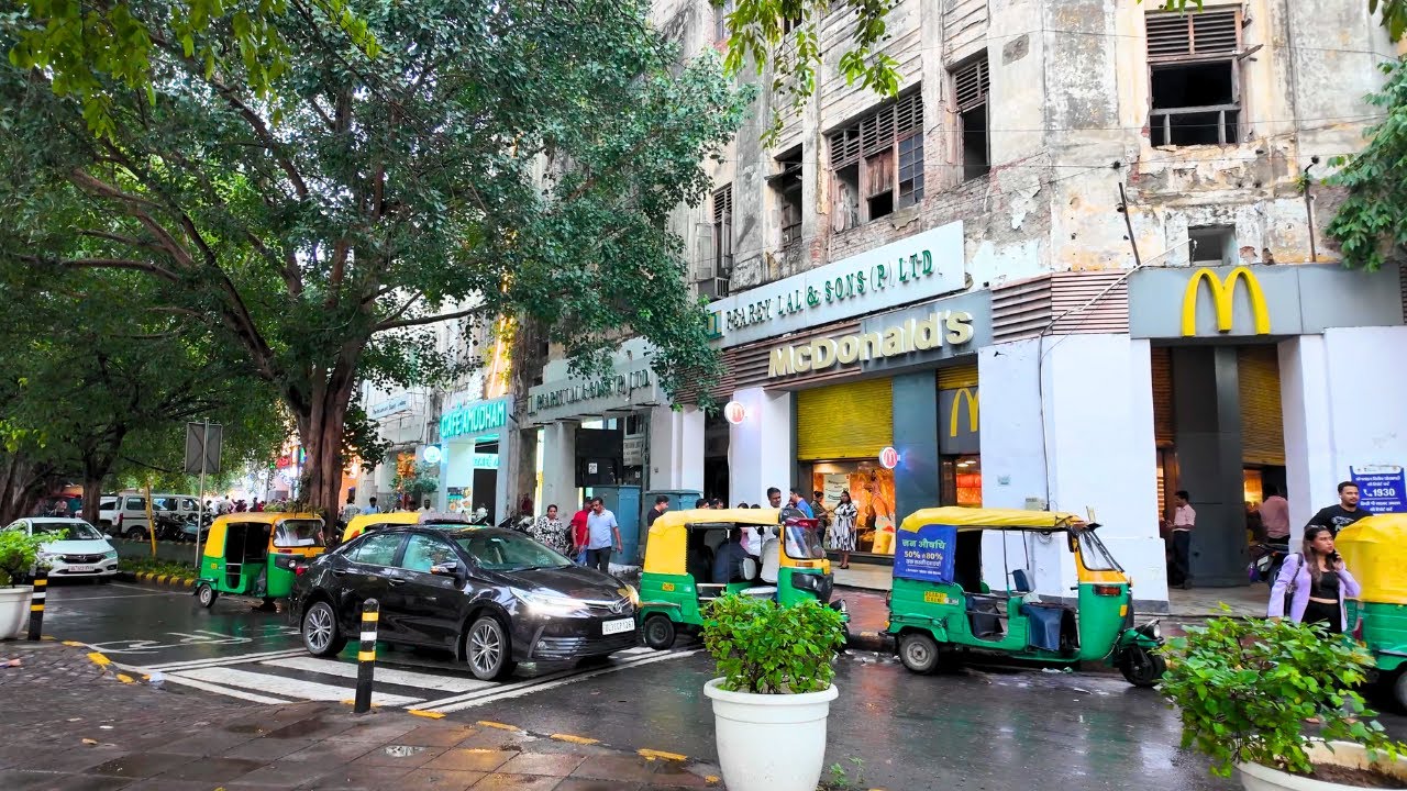 Immersive street-level walking tour through India (Other 6), India, showcasing authentic urban landscapes, local architecture, and the vibrant atmosphere of the city's neighborhoods