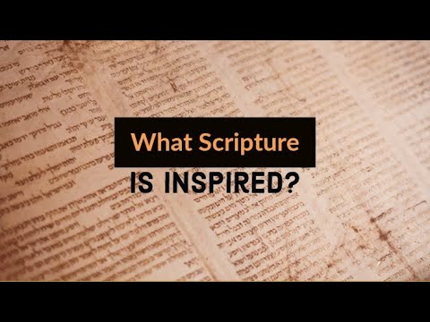 What Scripture is Inspired? (2 Timothy 3:16-17)