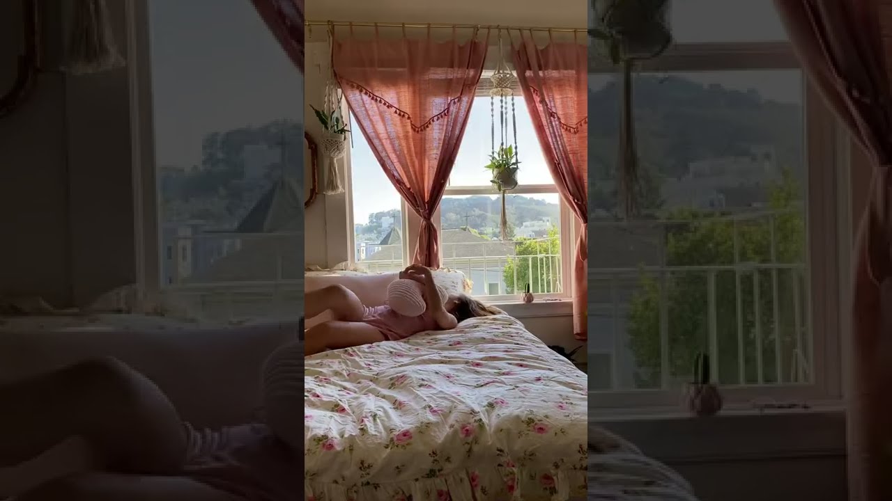 Added cottage core bedding for spring 🌸✨