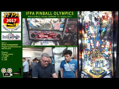 IFPA Olympics Day 2 - Qualification Rounds on METALLICA